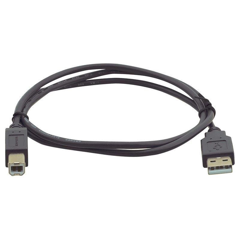 Кабель USB2.0 - USB-B, папа-папа, 10 метров, черный 556008 - фото 2 - id-p225059139