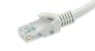 Сетевой кабель - витая пара - патчкорд RJ45 (LAN) CAT-5E, 1 метр, белый 555903 - фото 3 - id-p225059178