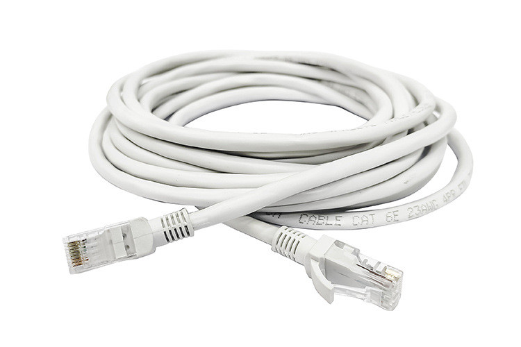 Сетевой кабель - витая пара - RJ45 (LAN) патчкорд UTP CAT-6, 25 метров, белый 556203 - фото 2 - id-p225059193