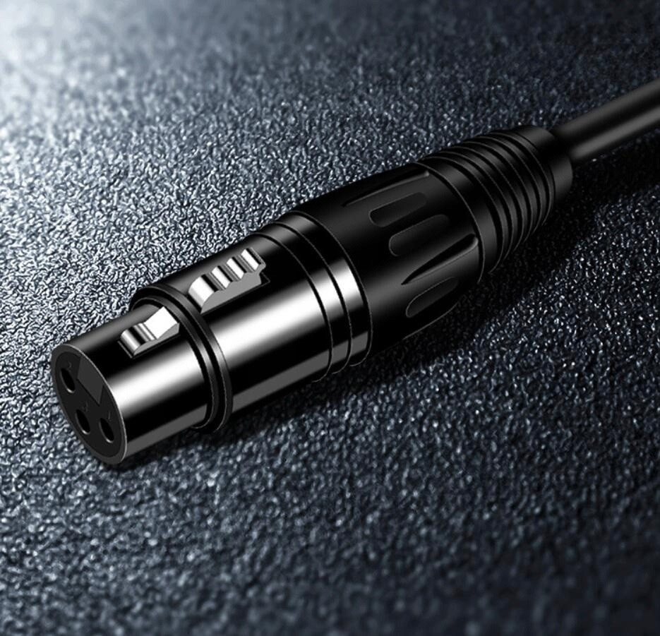 Кабель jack 6.35mm - XLR для микрофона, черный, 1,5 метра 556338 - фото 6 - id-p225059243