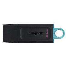 Флешка 64GB Kingston DataTraveler Exodia (DTX/64GB), USB 3.0, черный 556267