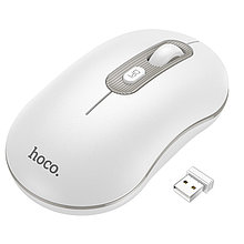 Мышь беспроводная HOCO GM21, 2,4G, 1600dpi, бело-серый 556414