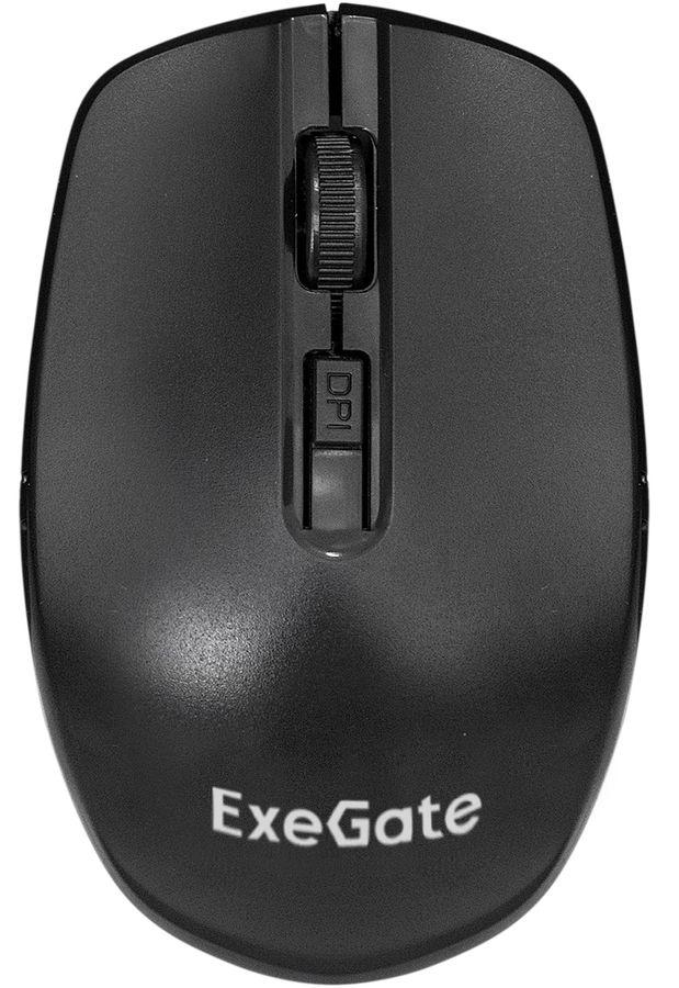 Комплект беспроводной клавиатура и мышь ExeGate Professional Standard Combo MK240, черный 556725 - фото 3 - id-p225059285