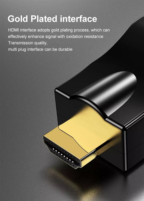 Удлинитель сигнала HDMI по витой паре RJ45 (LAN) MINI до 60 метров, активный, FullHD 1080p, комплект, черный - фото 7 - id-p225060169