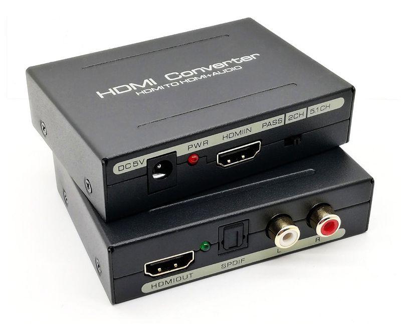 Адаптер - HDMI аудио экстрактор 4K 30Гц, черный 556742 - фото 4 - id-p225060178