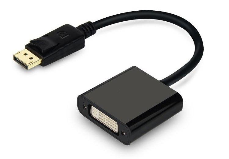 Адаптер - переходник DisplayPort - DVI, черный 555504 - фото 1 - id-p225060193