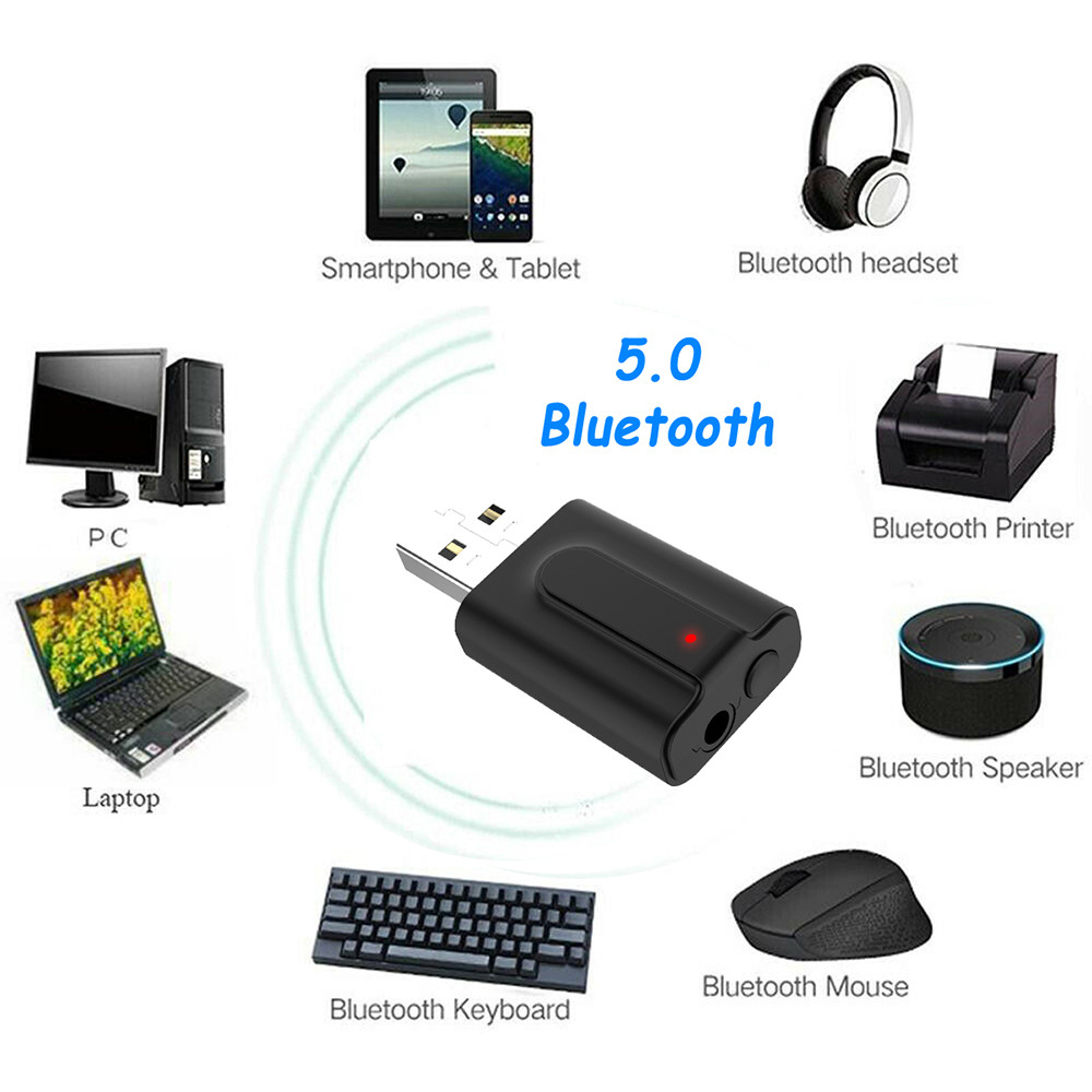 Беспроводной аудио адаптер T10 Hi-Fi, Bluetooth 5.0 RX/TX приемник-передатчик, черный 556219 - фото 3 - id-p225060243