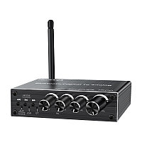 Караоке-приставка - аудио-преобразователь T500 Hi-Fi Coaxial на jack 3.5mm (AUX) / RCA - ресивер Bluetooth