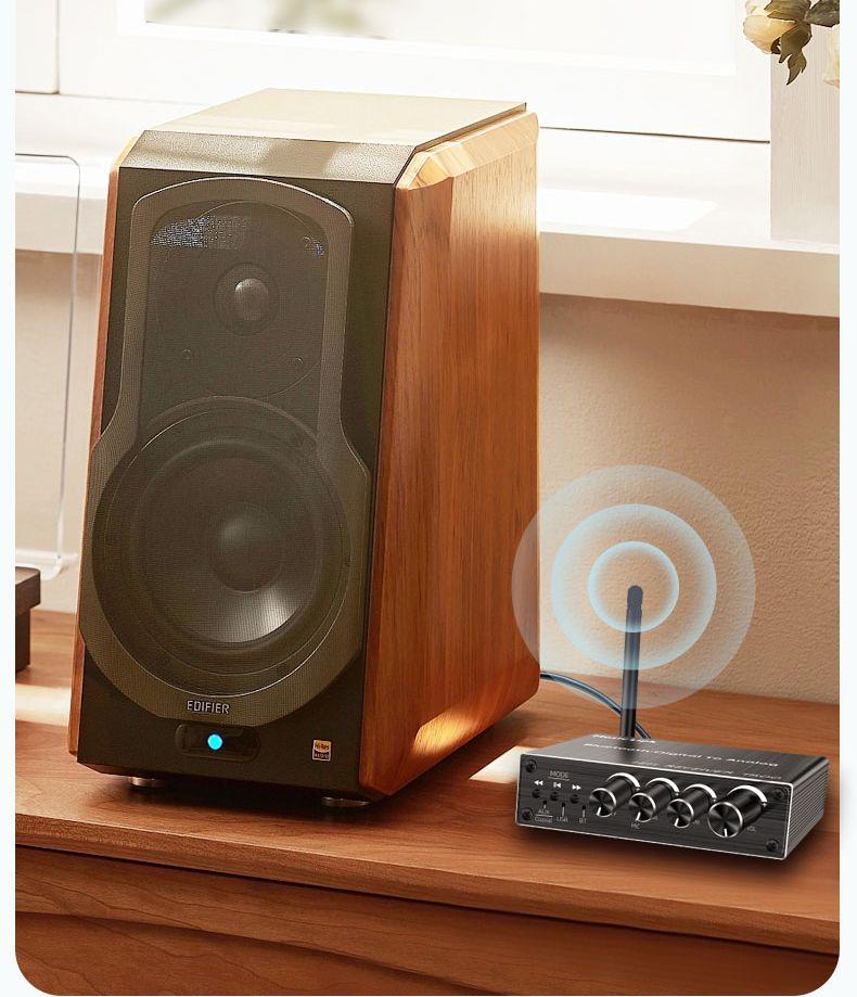 Караоке-приставка - аудио-преобразователь T500 Hi-Fi Coaxial на jack 3.5mm (AUX) / RCA - ресивер Bluetooth - фото 6 - id-p225060247