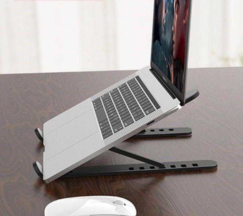 Настольная подставка - держатель для планшета или ноутбука MOD01, алюминий, черный 557233 - фото 2 - id-p225059493