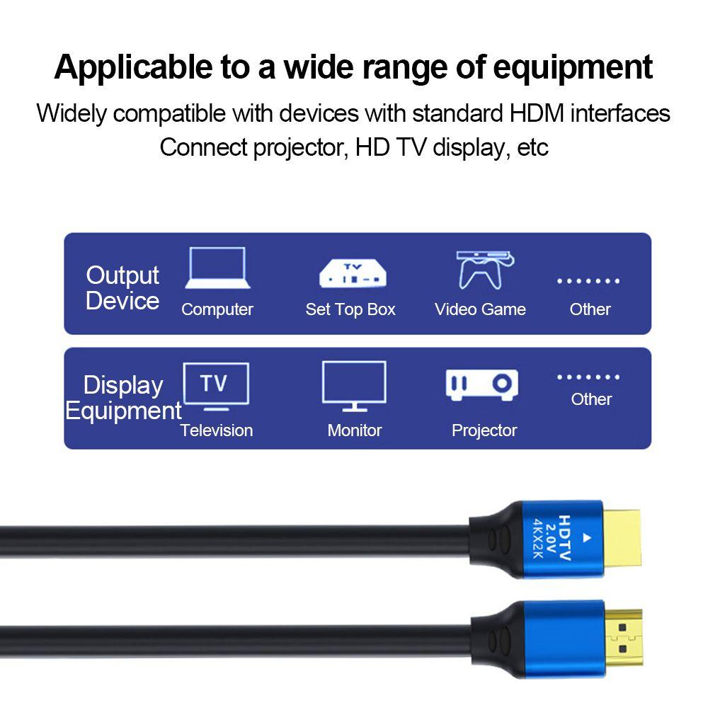 Кабель HDMI - HDMI v2.0, 4K 3D, папа-папа, 5 метров, черный 555185 - фото 5 - id-p225060299