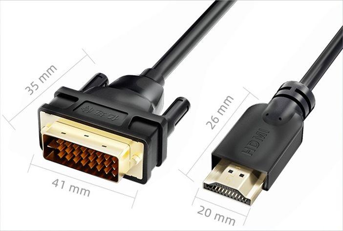 Кабель HDMI - DVI-D UltraHD 4K, папа-папа, 1,5 метра, черный 556517 - фото 5 - id-p225060311