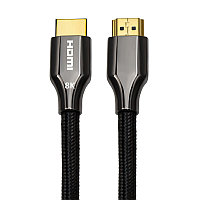 Кабель HDMI v2.1 Premium PRO UltraHD 8K 60Гц / 4K 120Гц, поддержка HDR, ARC, 48 Гбит/с, 1 метр, черный 556787