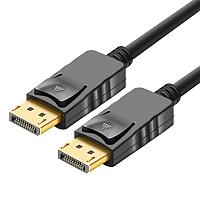 Кабель DisplayPort - DisplayPort, UltraHD 4K, папа-папа, 1,8 метра, черный 555151