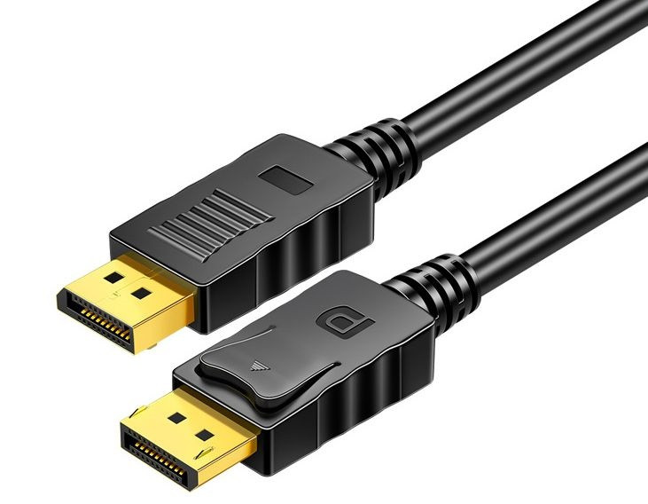 Кабель DisplayPort - DisplayPort, FullHD 1080p, папа-папа, 3 метра, черный 556825 - фото 1 - id-p225060344