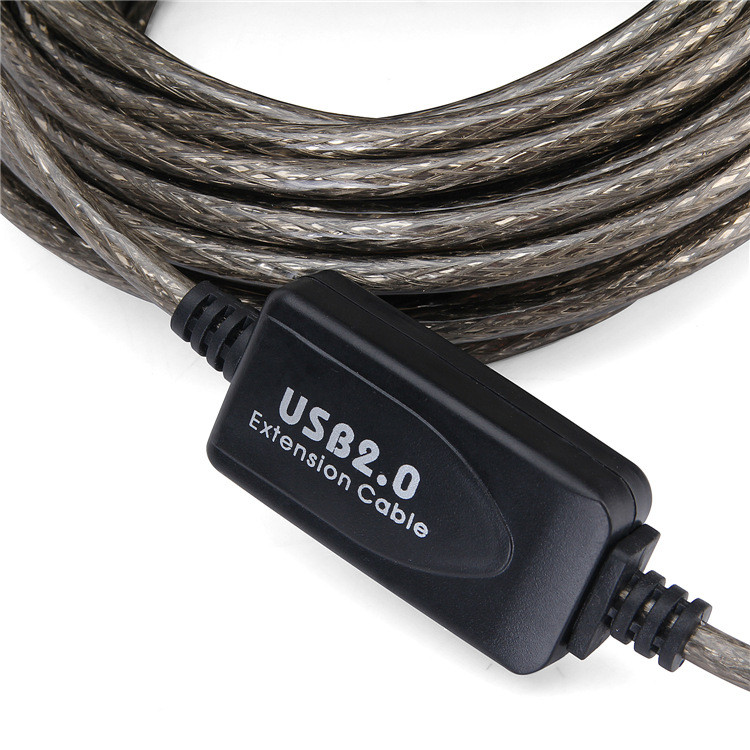 Кабель USB2.0 с усилителем, папа-мама, 30 метров 556823 - фото 3 - id-p225060347