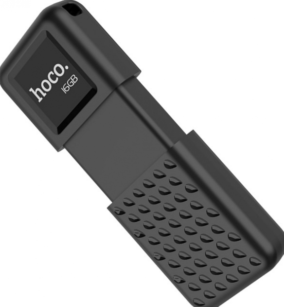 Флешка 16Gb HOCO UD6, USB 2.0 HIGH-SPEED, черный 556425 - фото 1 - id-p225060386
