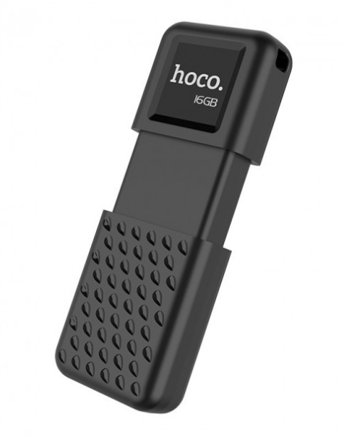 Флешка 16Gb HOCO UD6, USB 2.0 HIGH-SPEED, черный 556425 - фото 2 - id-p225060386