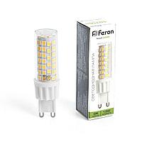 Лампа светодиодная Led Feron LB-436 G9 13W 4000K 38153