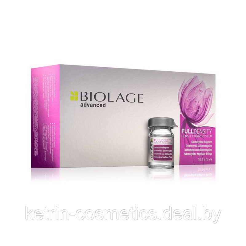 Ампулы для уплотнения волос Biolage Advanced FullDensity Matrix 6мл*10 штук - фото 1 - id-p225061338