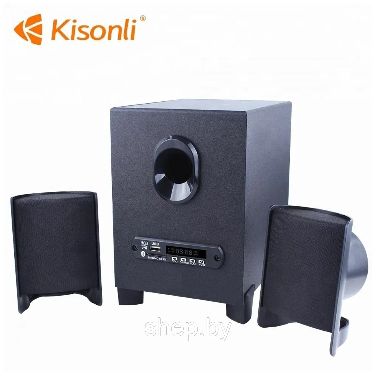 Колонки для ПК Kisonli TM-6000U с Bluetooth (FM/BT/USB/AUX) - фото 2 - id-p225061339
