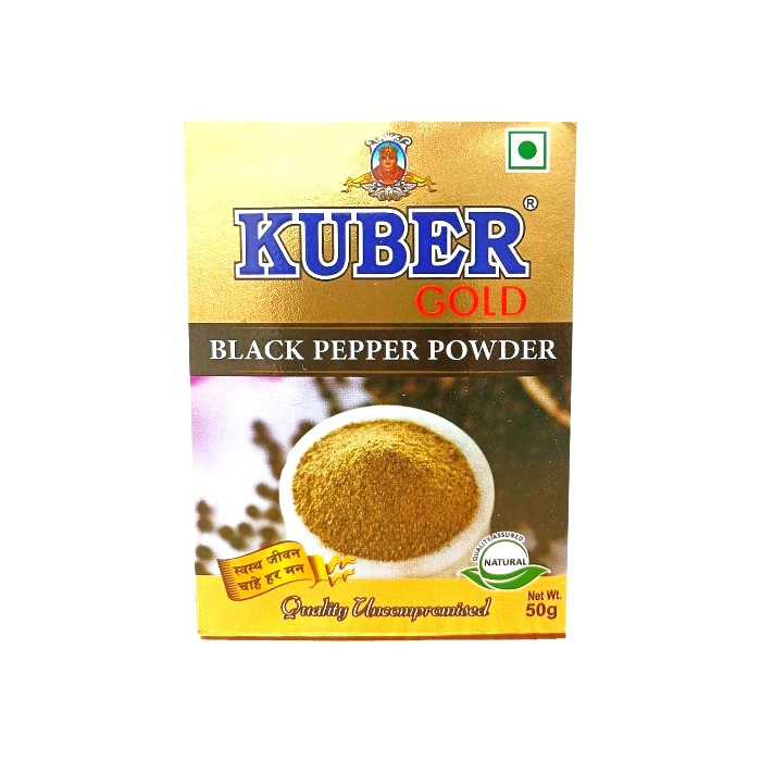Черный Перец Молотый Kuber Black Pepper Powder, 50г - фото 1 - id-p225061356