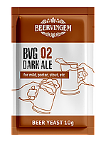 Дрожжи Beervingem для темного пива "Dark Ale BVG-02", 10 г