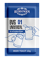 Дрожжи Beervingem пивные универсальные "Universal BVG-01", 10 г