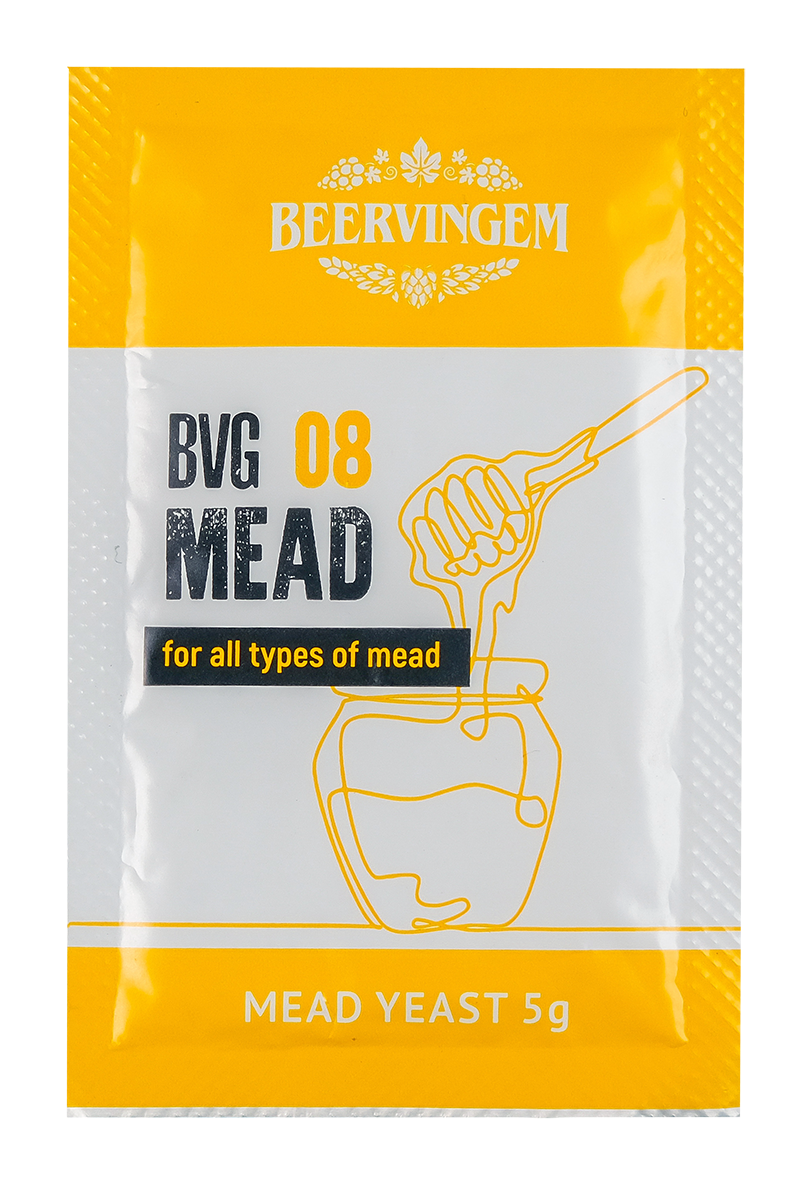 Дрожжи для медовухи Beervingem "Mead BVG-08", 5 г - фото 1 - id-p225061530