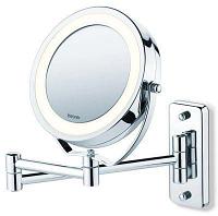 Зеркало Косметическое зеркало Beurer BS59, круглое, 11см, с подсветкой, хром [584.10]