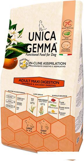 Сухой корм для собак Unica Gemma Adult Maxi Digestion 10 кг - фото 1 - id-p224842806