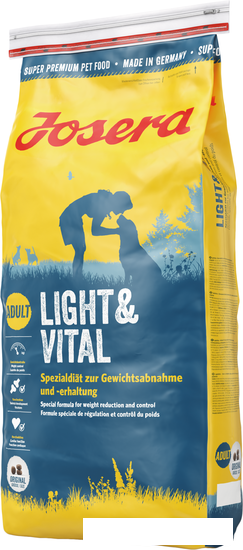 Сухой корм для собак Josera Light & Vital 15 кг - фото 1 - id-p224842849