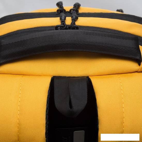 Городской рюкзак Grizzly RU-337-2 (черный/желтый) - фото 9 - id-p224841857