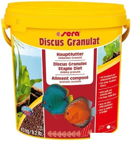 Сухой корм Sera Discus Granules 4.2 кг