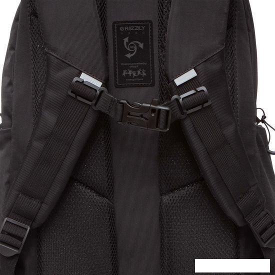 Школьный рюкзак Grizzly RU-335-2 (черный/синий) - фото 7 - id-p224841907