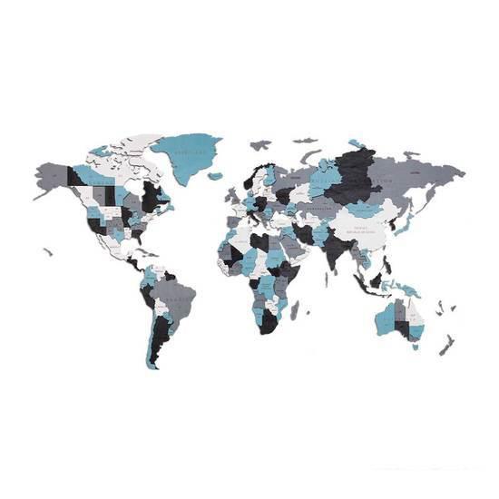Сборная модель EWA «Карта Мира Large» Смоуки Дримс - фото 1 - id-p224842941