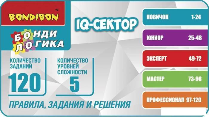 Настольная игра Bondibon БондиЛогика IQ-Сектор ВВ5957 - фото 7 - id-p224841933