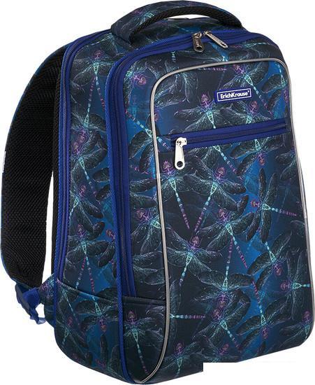 Школьный рюкзак Erich Krause ErgoLine Urban 18L Neon Dragonflies - фото 1 - id-p224842974