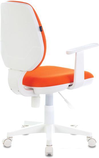 Компьютерное кресло Brabix Fancy MG-201W 532410 (белый/оранжевый TW-96-1) - фото 2 - id-p224867347