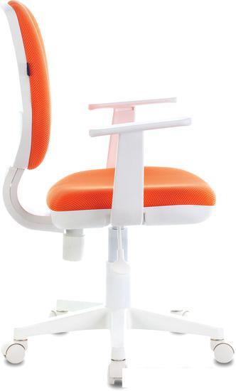 Компьютерное кресло Brabix Fancy MG-201W 532410 (белый/оранжевый TW-96-1) - фото 5 - id-p224867347
