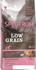 Сухой корм для собак Spectrum Low Grain для щенков средних и круп. с ягненком и черникой 12 кг