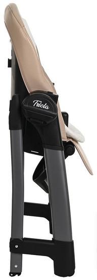 Высокий стульчик Pituso Triola (черная рама/бежевый) - фото 8 - id-p224923752