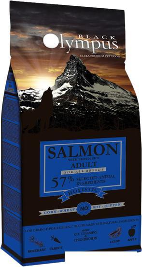 Сухой корм для собак Black Olympus Adult All Breeds Salmon (для всех пород с лососем) 12 кг - фото 1 - id-p224842019
