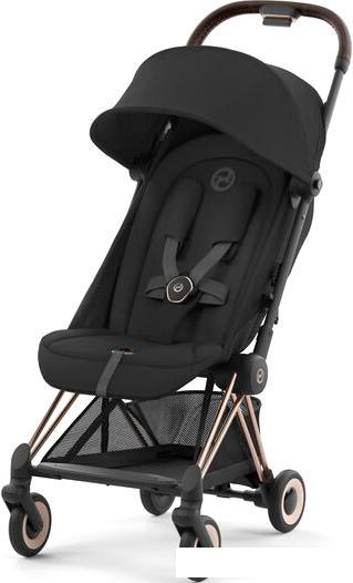 Коляска прогулочная «книга» Cybex Coya (sepia black/rosegold frame) - фото 1 - id-p224842028