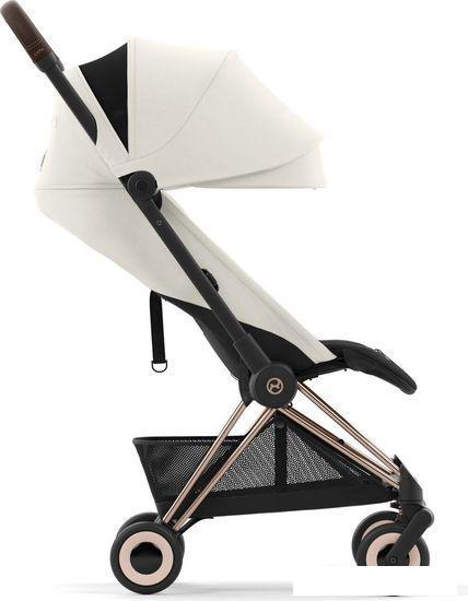 Коляска прогулочная «книга» Cybex Coya (off white/rosegold frame) - фото 5 - id-p224842043