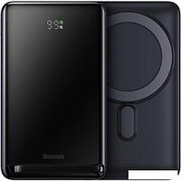 Внешний аккумулятор Baseus Magnetic Bracket Wireless Power Bank 20W 10000mAh (черный)