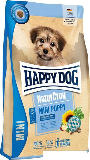 Сухой корм для собак Happy Dog NaturCroq Mini Puppy (для щенков мелких пород) 4 кг - фото 1 - id-p224841407