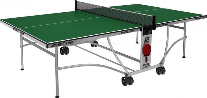 Теннисный стол Start Line Grand Expert 6044-6 (зеленый) - фото 1 - id-p224841410
