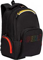 Школьный рюкзак Grizzly RU-233-3/1 (черный/красный)