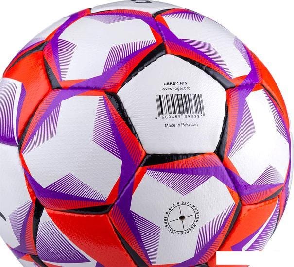 Футбольный мяч Jogel BC20 Derby (5 размер) - фото 6 - id-p224842054